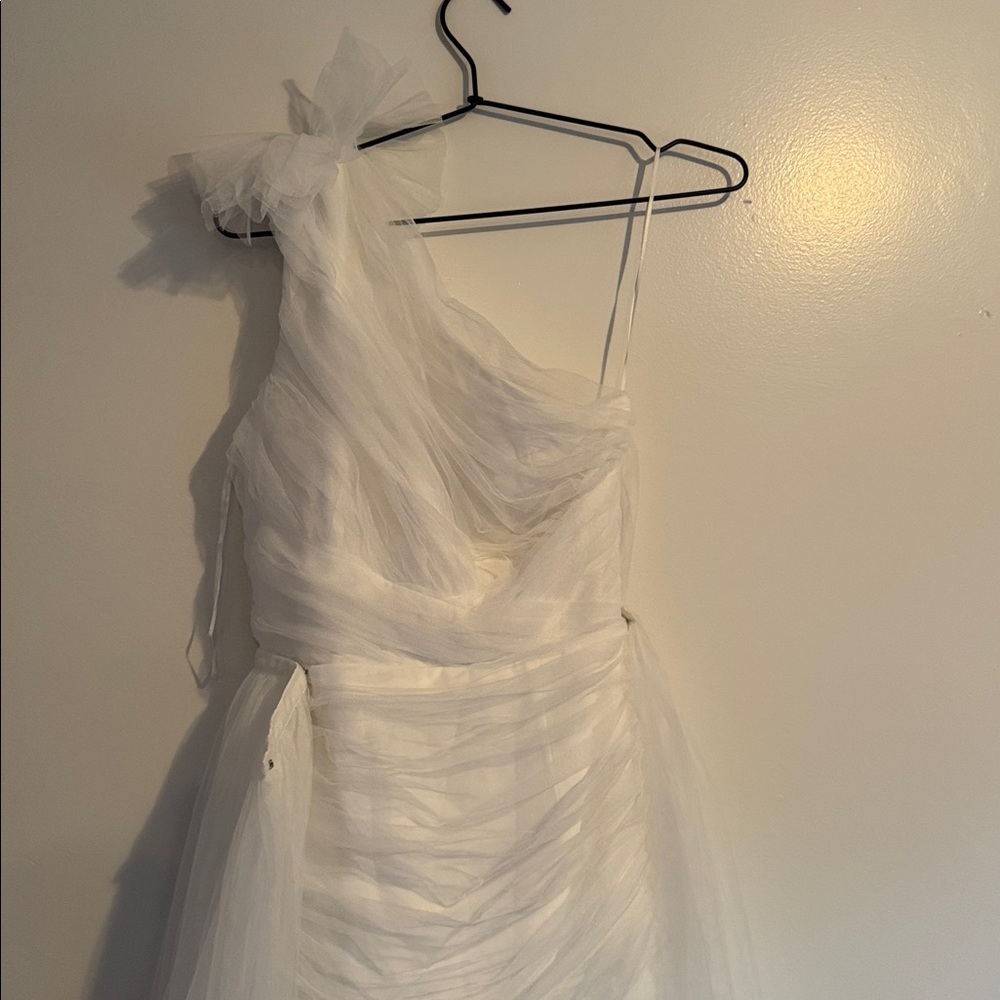 NWT SAU LEE Sidney Dress in White size 6 - Picture 3 of 7